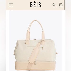BEIS weekender bag